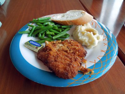 The chicken was yummy