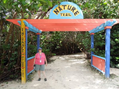 We find the nature trail