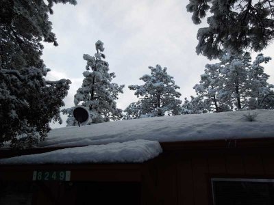Our satellite TV is snowed under