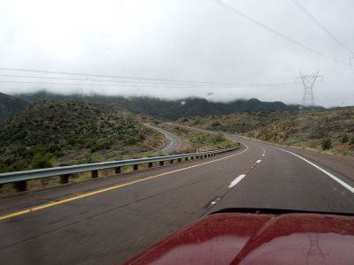 Low clouds over Mt. Ord