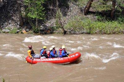 Rafters on the Gallatin River