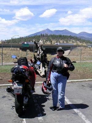 Northern Arizona biker babe