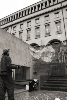 bubbles in Brussels