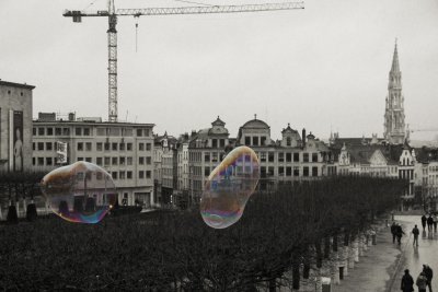 bubbles in Brussels