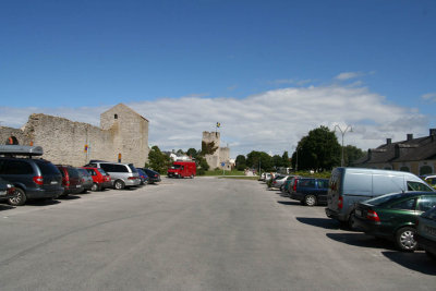 Visby old city wall