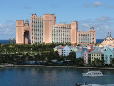 El Hotel Atlantis, smbolo de Nassau.