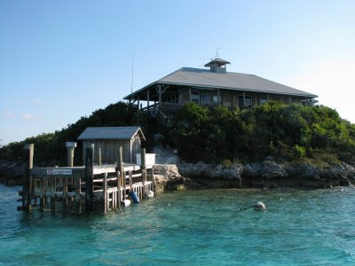 la oficina del Parque de Tierra y Mar de Cayos Exumas