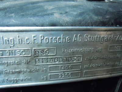 1974 Porsche 911 RS 3.0 Liter - Chassis 911.460.9031 - Photo 3