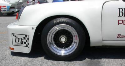 front left wheel