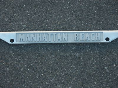Vasek Polak License Plate Manhattan Beach (Restoration) - Photo 4