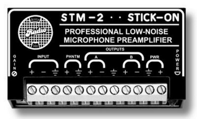 STM-2 Specifications / Microphone to Line-Level Preamplifier - Photo 2