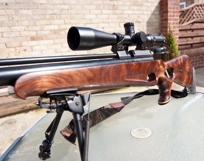 Air Arms S410, with custom stock
