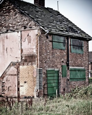 Urban decay in and around Stockton-on-Tees UK