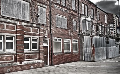 Urban decay in and around Stockton-on-Tees UK