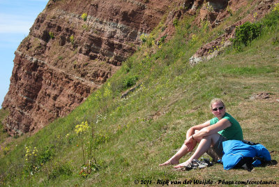 Just relaxing at the 'Insel'