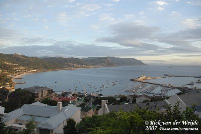 Balcony view over the navy harbour
