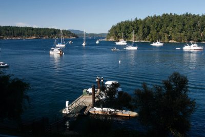 Friday Harbor - the View From Our Room