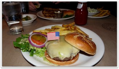 bison burger at ted's montana grill