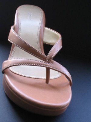 tan platform sandal two