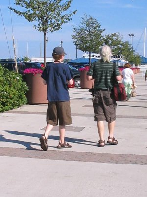 father and son