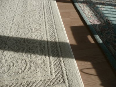 new rug old rug.