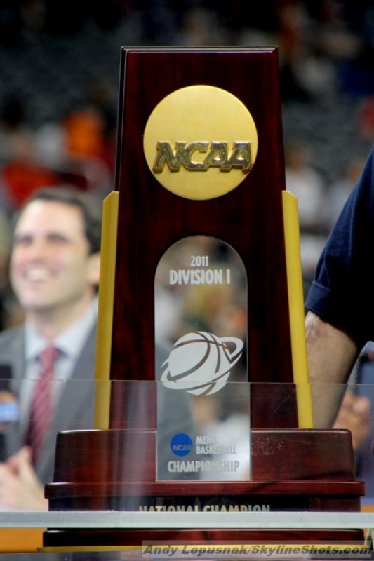 2011 NCAA Men's Basketball Championship Trophy photo - Andy Lopušnak  Photography photos at pbase.com