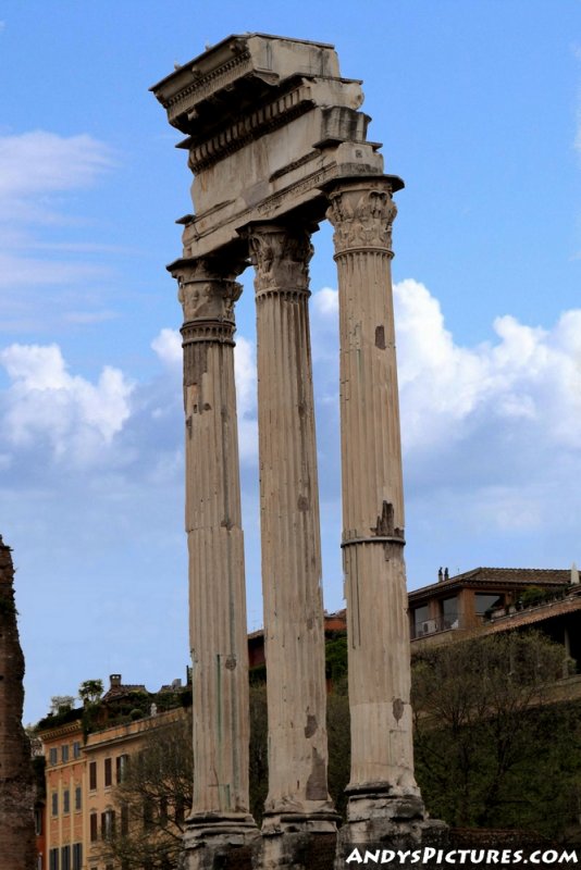 Temple of Castor and Pollux - Roman Forum
