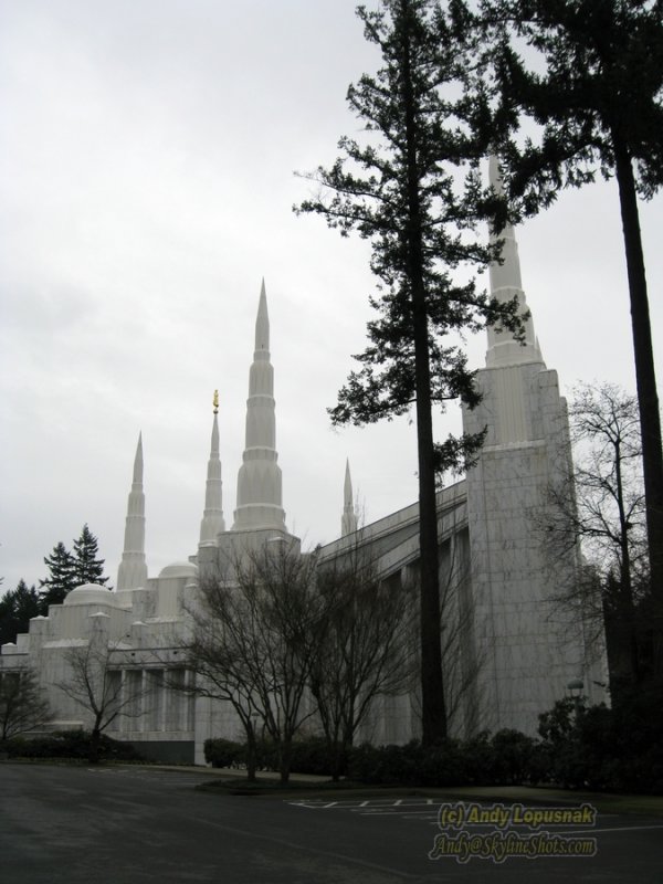 Mormon Temple in Portland, Oregon