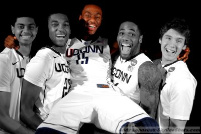 UCONN Huskies starting five