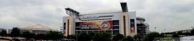 Reliant Stadium and the Astrodome