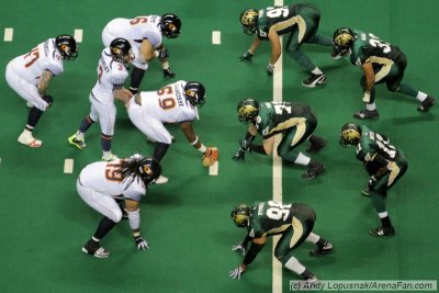 Spokane Shock at San Jose SaberCats