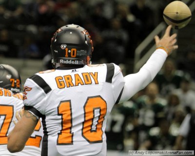 Utah Blaze QB Tommy Grady