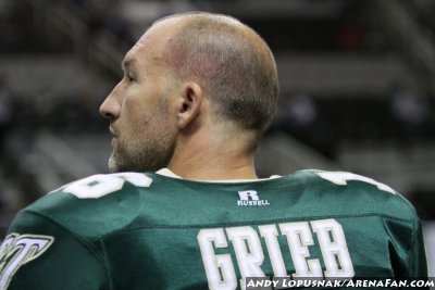 San Jose SaberCats QB Mark Grieb