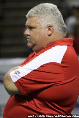 Jacksonville Sharks head coach Les Moss