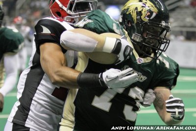 San Jose SaberCats OL Mark Lewis