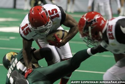 Jacksonville Sharks WR Jomo Wilson