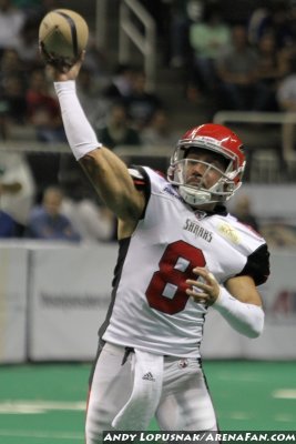 Jacksonville Sharks QB Aaron Garcia