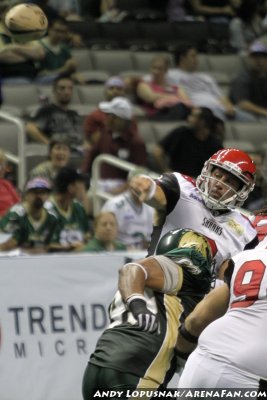 Jacksonville Sharks QB Aaron Garcia