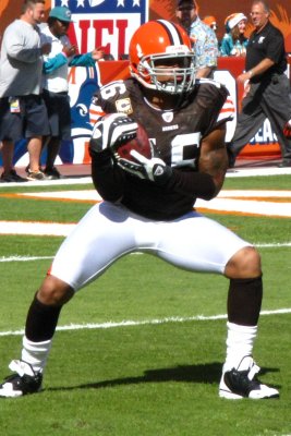 Cleveland Browns KR Josh Cribbs