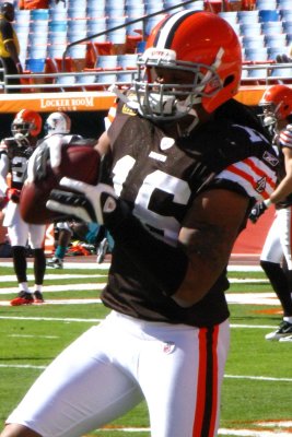 Cleveland Browns KR Josh Cribbs