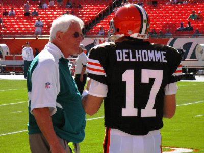 Cleveland Browns QB Jake Delhomme