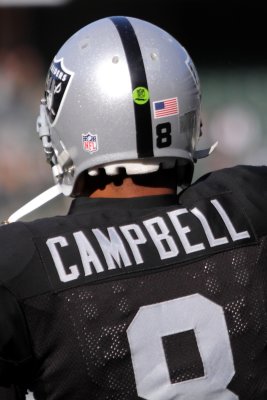 Oakland Raiders QB Jason Campbell