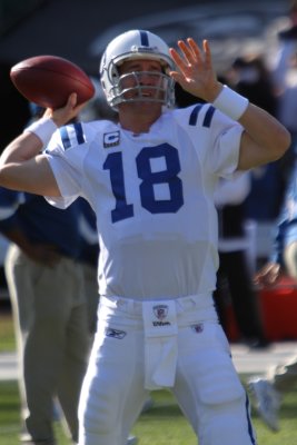 Indianapolis Colts QB Peyton Manning