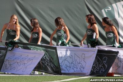 NY Jets cheerleaders