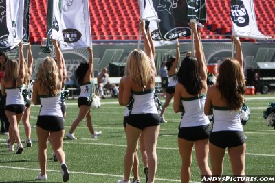 NY Jets cheerleaders