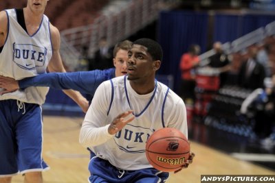 Duke freshman Kyrie Irving