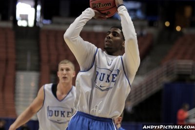 Duke freshman Kyrie Irving