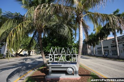 Miami Beach sign