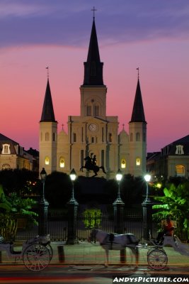 St. Louis Cathedral at Night