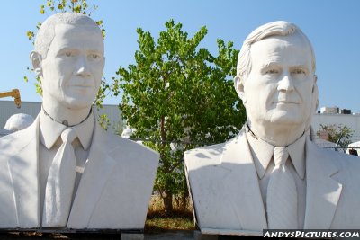 Giant Presidential Heads